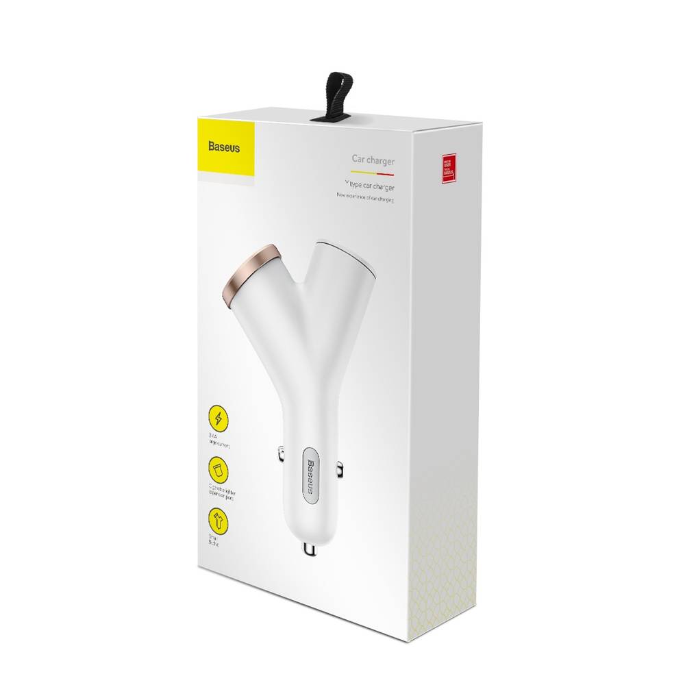 Baseus Y Type Car Charger