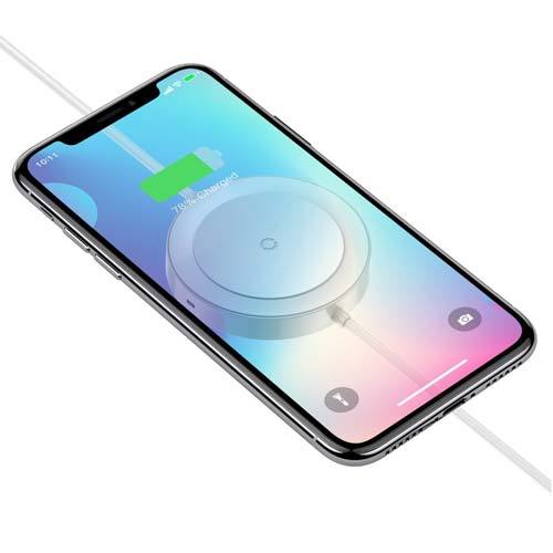 Baseus IP Cable Wireless Charger - White