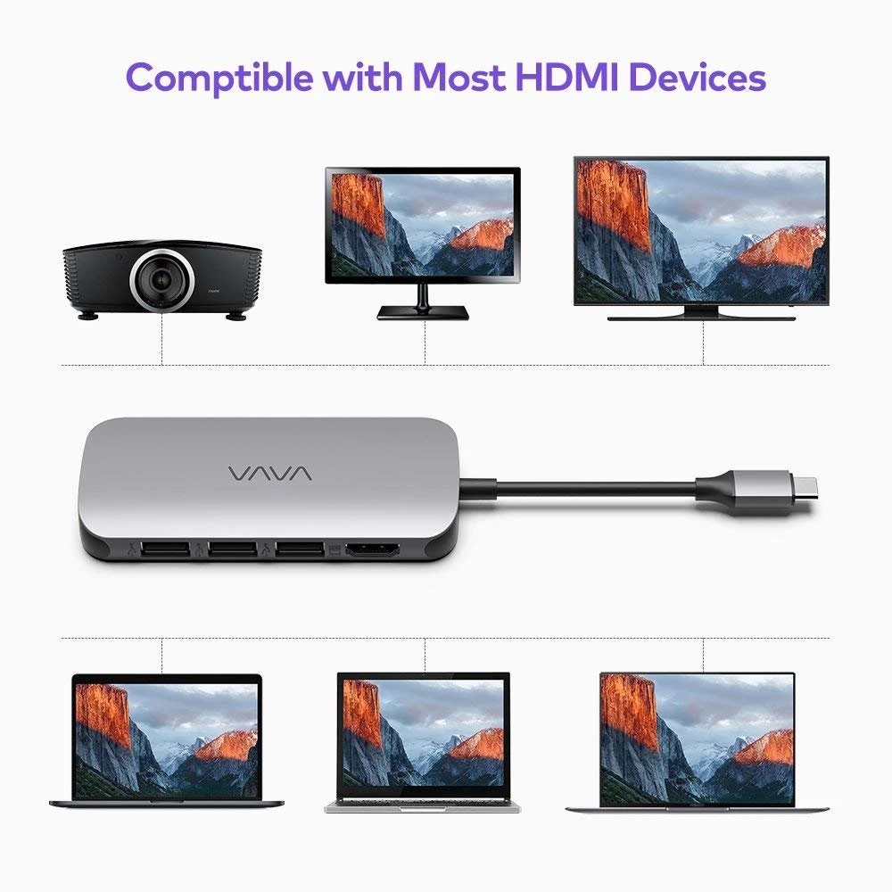 VAVA-UC016 VAVA USB C Hub 9-in-1 Adapter