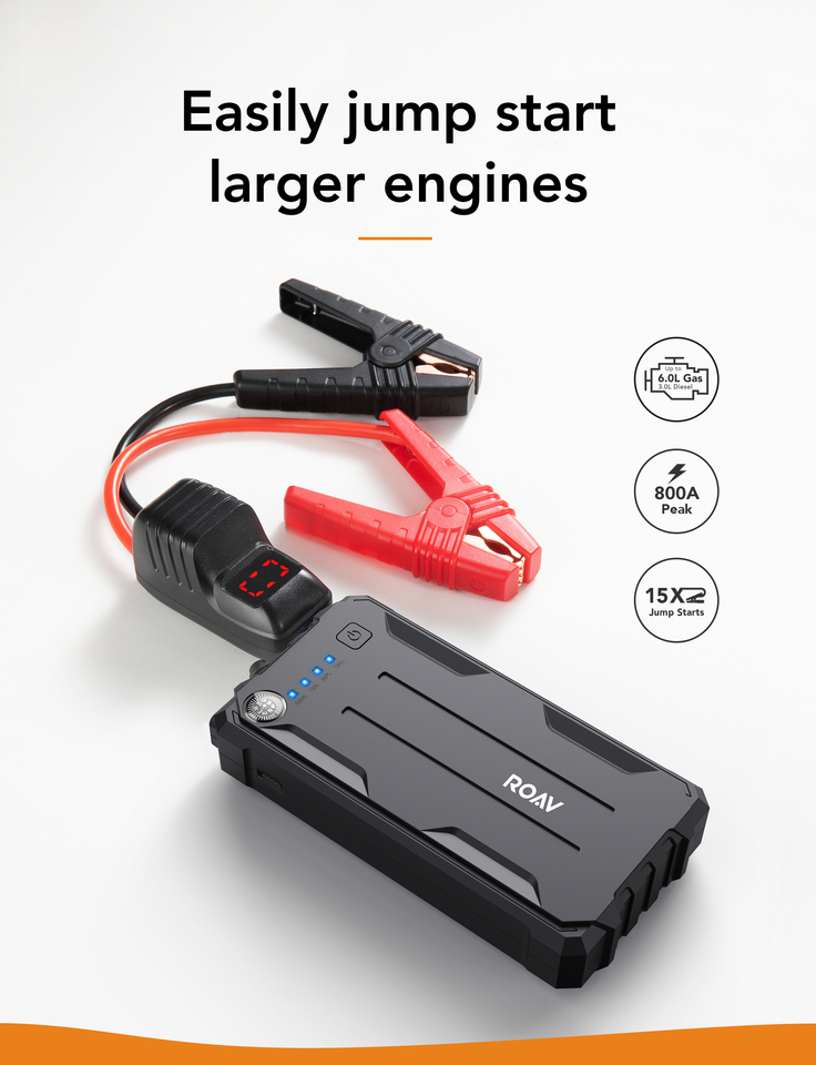 Roav Jump starter pro 800A -Black