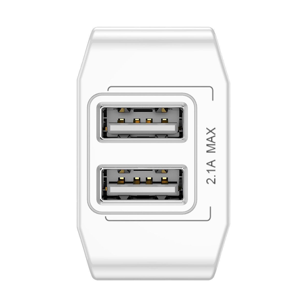 Baseus Mini Dual-U Charger EU 2.1A White