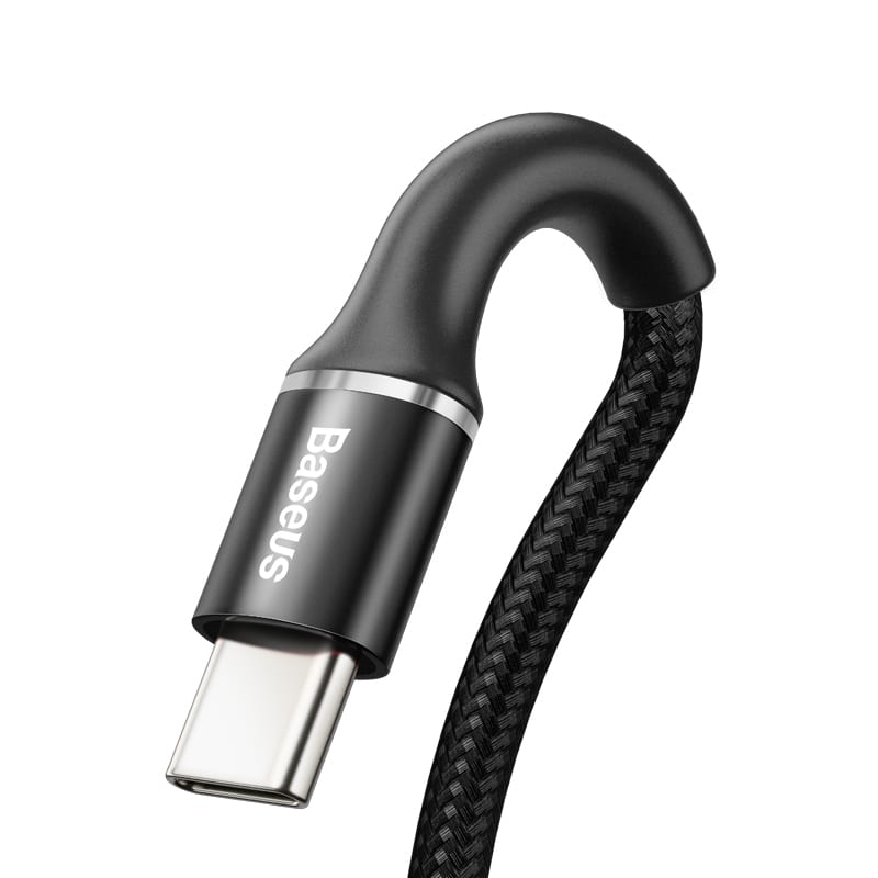 Baseus halo data cable USB For Type-C 2A 2M Black