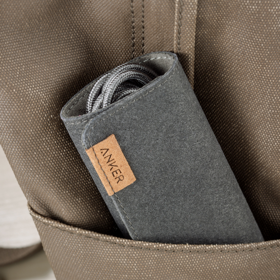 Anker Powerline+ Micro USB 3ft Gray With Cover