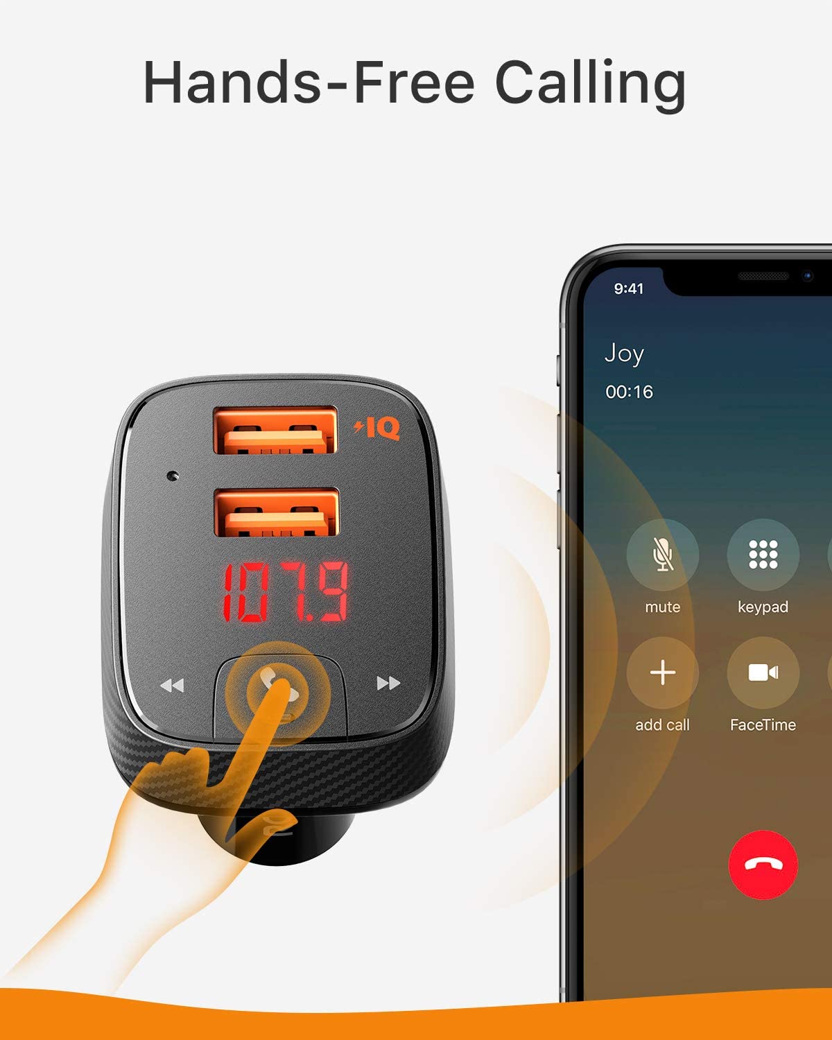 Roav Smart car charger F2 - Black