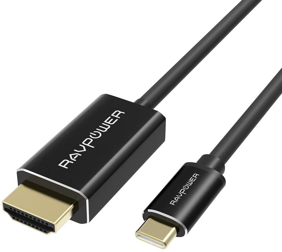RAVPower 2M TYPE-C TO HDMI CABLE - BLACK