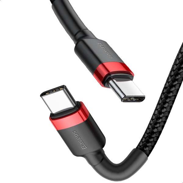 Baseus Cafule Series Type-C PD2.0 Flash charge Cable 2M RBLK