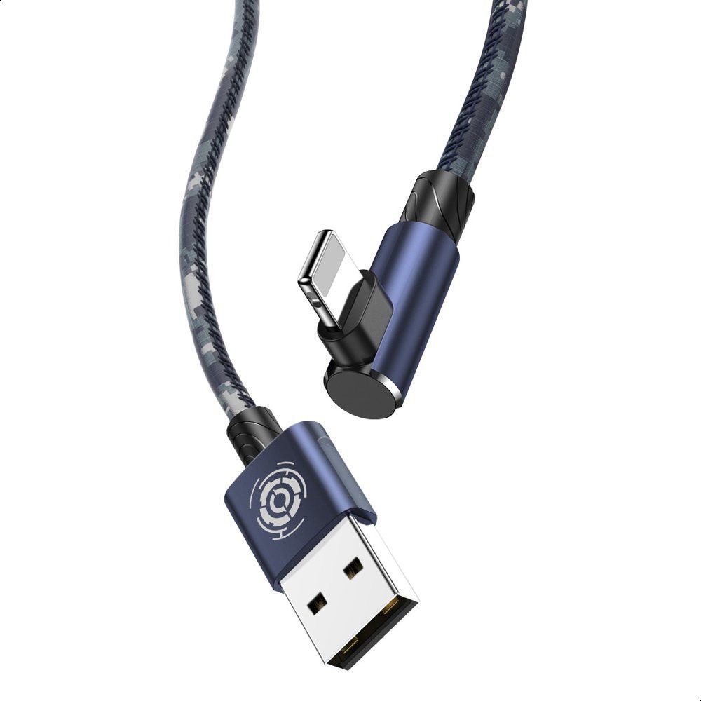 Baseus Camouflage Mobile Game Cable USB For iP 1.5A 2m Blue