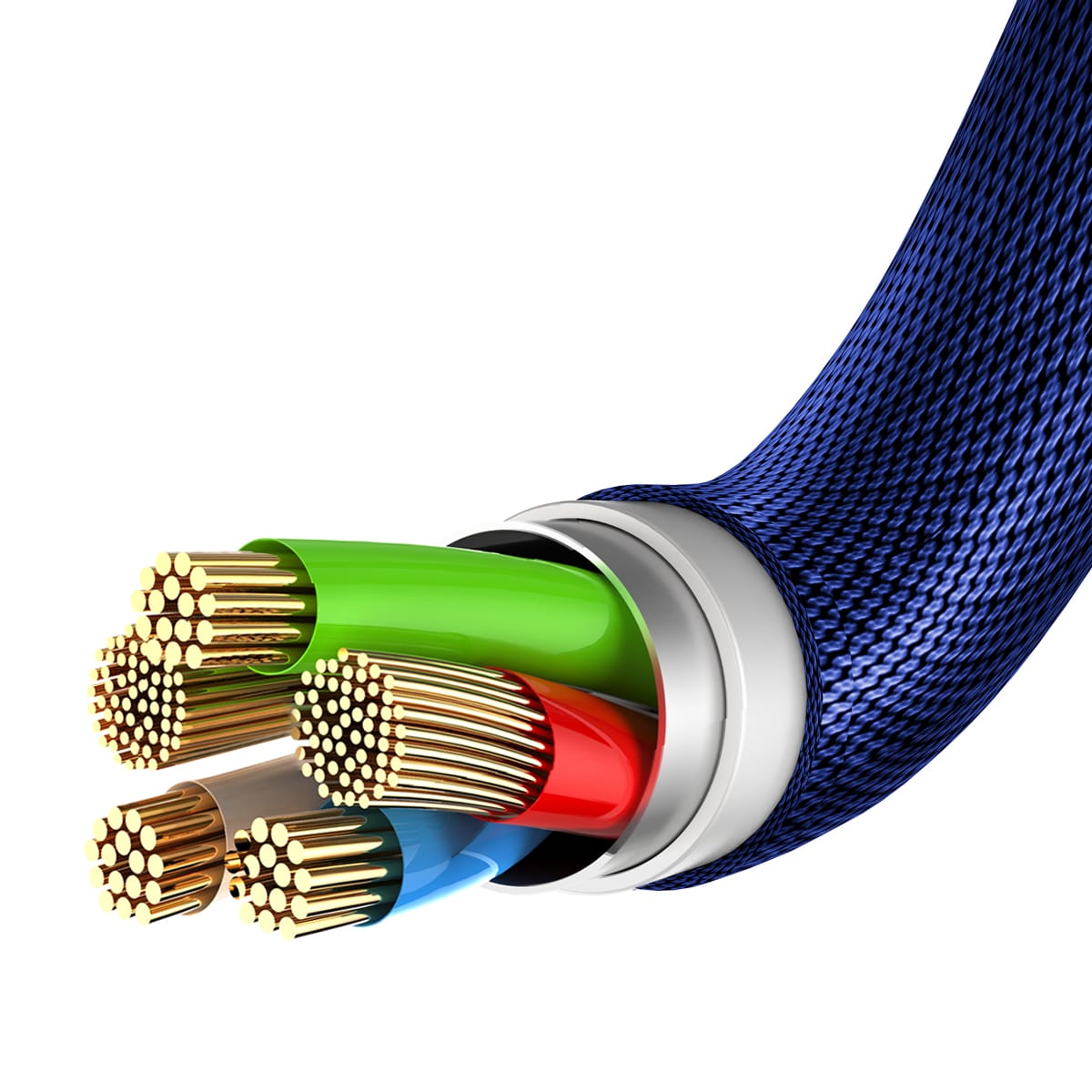 Baseus Yiven Series Type-C to iP Cable 2A 2m Blue