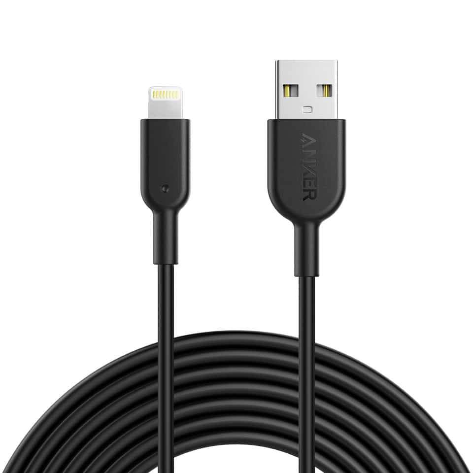 Anker Powerline II with lightning connector 10ft