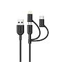 Anker powerline II USB-A to 3 in 1 charging cable