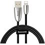 Baseus Torch Series Data Cable USB for iP 2.4A 1m Black(With lamp)