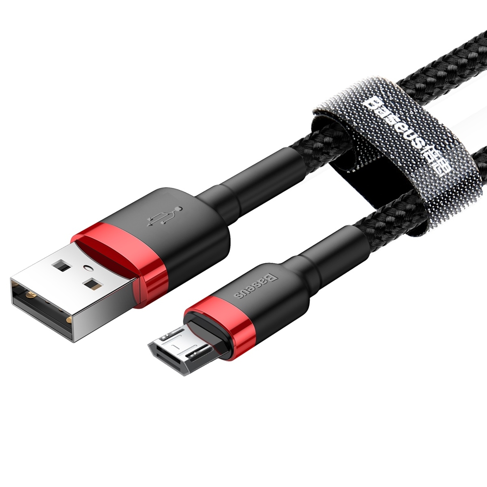 Baseus cafule Cable USB For Micro 1.5A 2M Red+Black