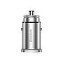 Baseus Square metal A+C 30W PPS Car Charger(PD3.0,QC4.0+SCP,AFC) Silver