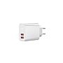 Baseus Speed Dual QC3.0 Quick charger U+U 30W EU White