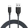 Anker PowerLine Micro USB Charging Cable 6feet Black