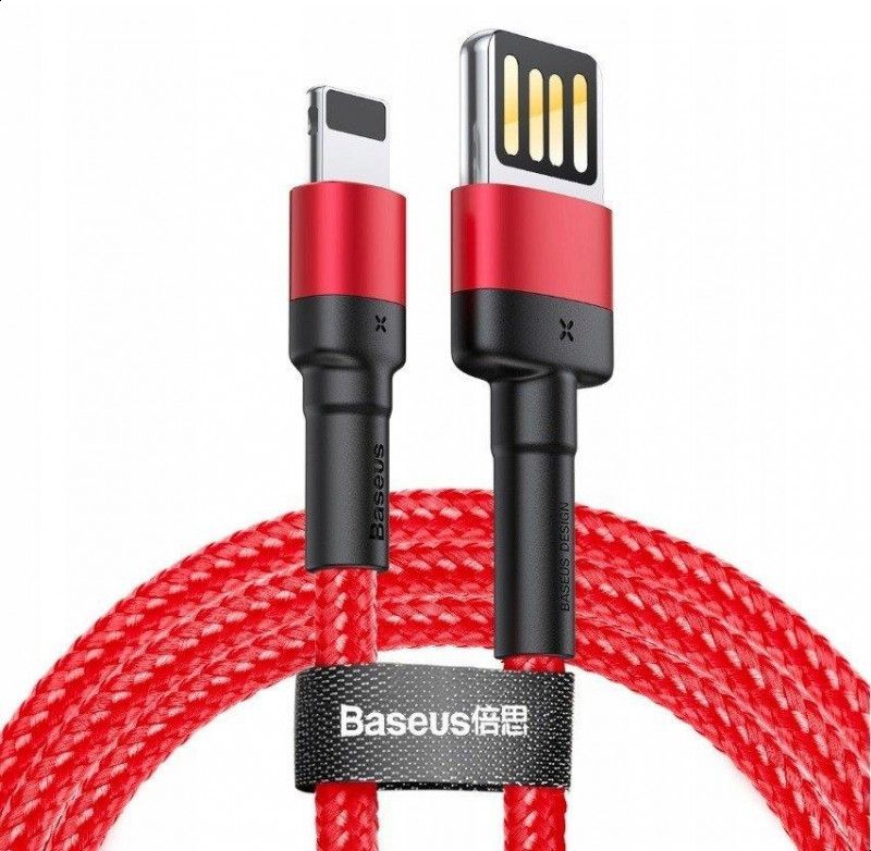 Baseus Cafule Cable（special edition）USB For iP 1.5A 2M Red