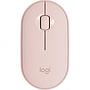 Logitech® Pebble M350 Wireless Mouse - ROSE - 2.4GHZ/BT
