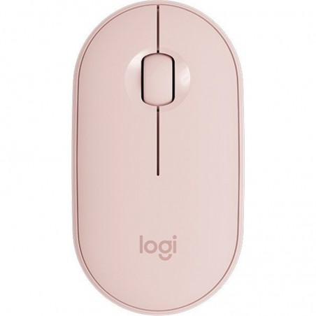 Logitech® Pebble M350 Wireless Mouse - ROSE - 2.4GHZ/BT