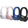 JBL Tune T500BT Powerful Bass Bluetooth Wireless On-Ear Headphones with Mic (Blue)
