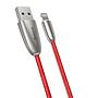 Baseus Torch Series Data Cable USB for iP 2.4A 1m Red(With lamp)