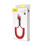 Baseus Fish-eye Spring Data Cable USB For Type-C 2A 1M Red