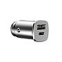 Baseus Square metal A+C 30W PPS Car Charger(PD3.0,QC4.0+SCP,AFC) Silver