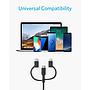 Anker powerline II USB-A to 3 in 1 charging cable