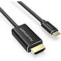 RAVPower 2M TYPE-C TO HDMI CABLE - BLACK