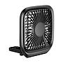 Baseus Foldable Vehicle-mounted Backseat Fan Black