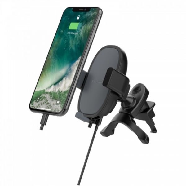 RAVPower RP-SH016 Car Phone Holder Electric Auto Lock , Black