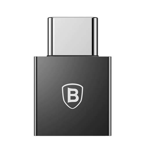 Baseus Exquisite Type-C Male to USB Female Adapter Converter 2.4A Black