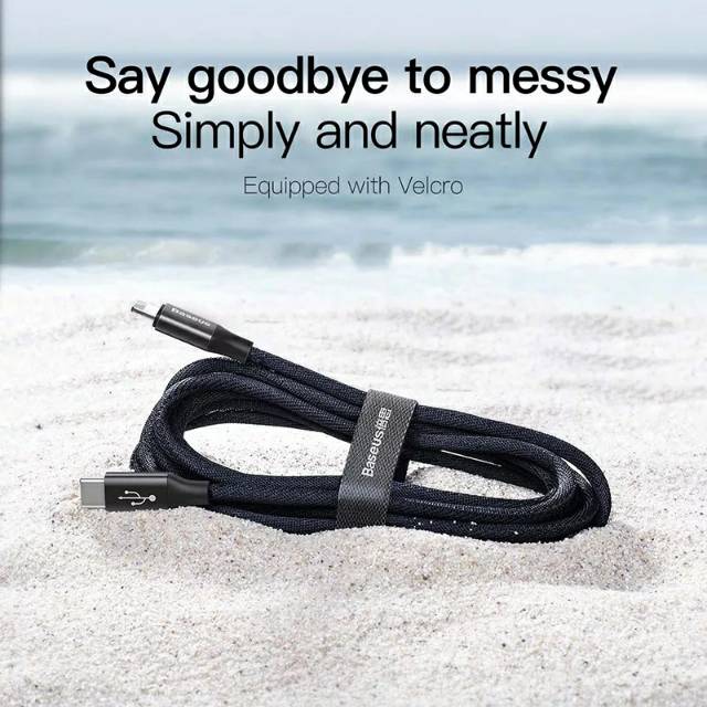 Baseus Yiven Series Type-C to iP Cable 2A 1m Black