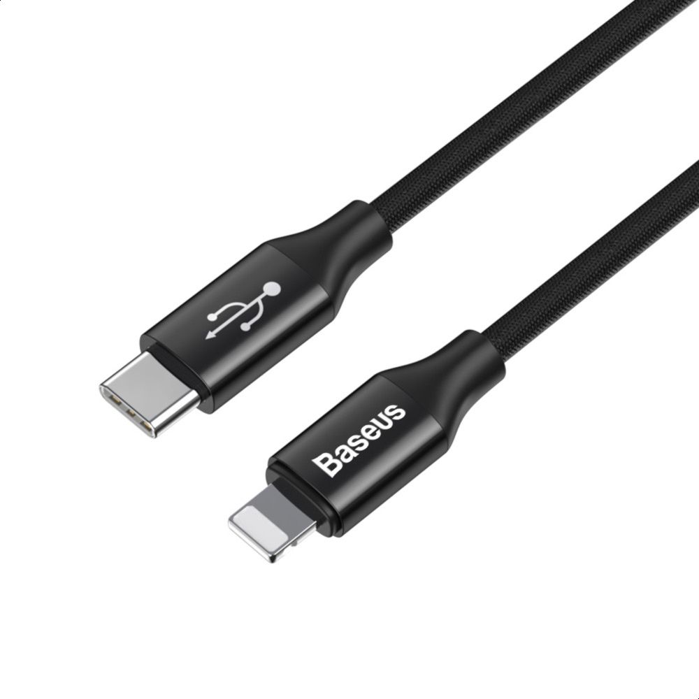 Baseus Yiven Series Type-C to iP Cable 2A 1m Black