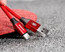 Baseus Yiven Cable For Type-c 3A 1.2M Red
