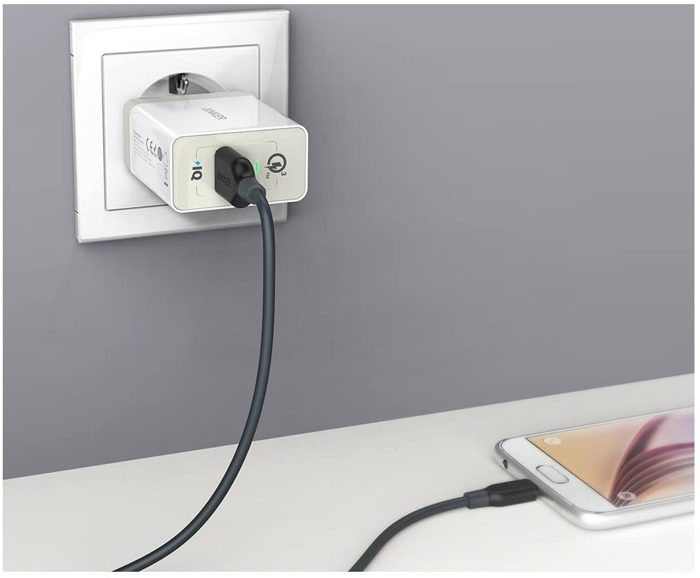 Anker PowerPort+ 1 with Quick Charge 3.0 White