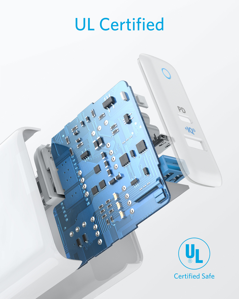 Anker PowerPort II PD With 1 PD and 1 PIQ 2.0