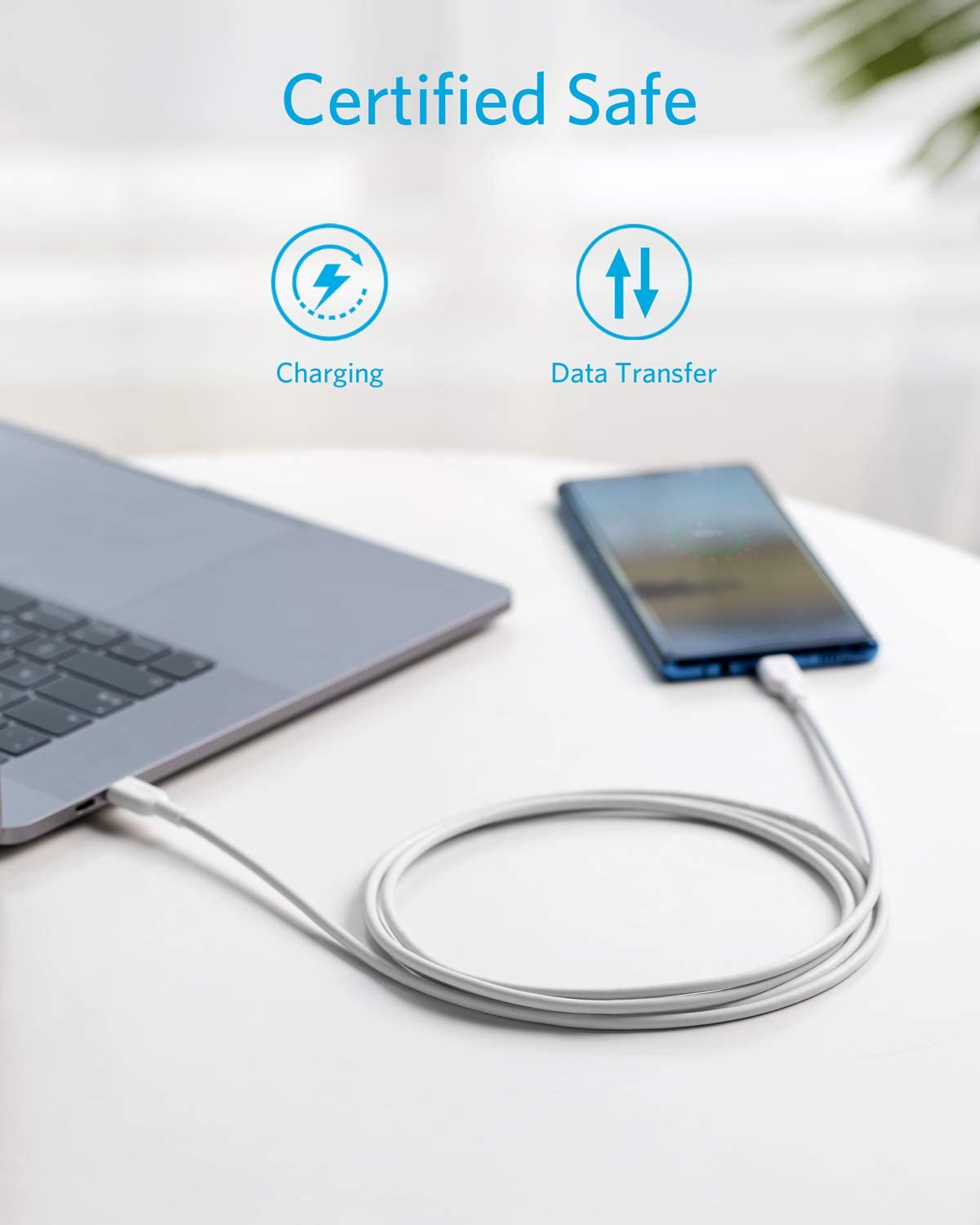 Anker Powerline II USB-C to USB-C 2.0 6ft White