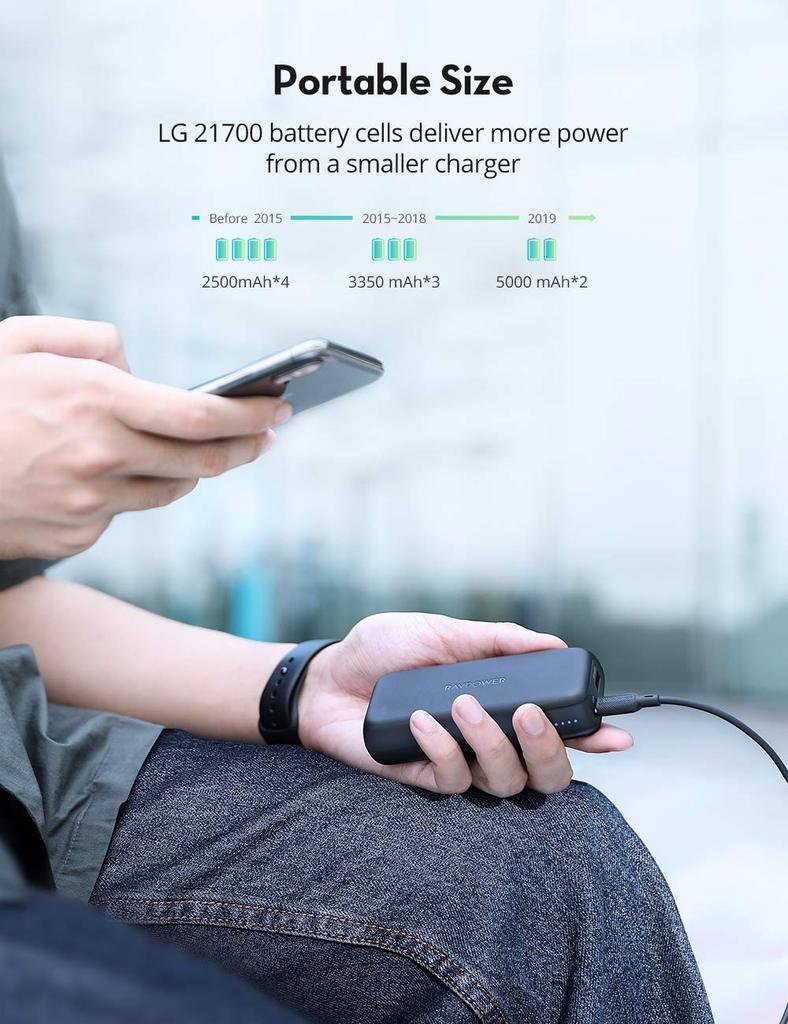 RAVPower 10000mAh PD Portable Charger