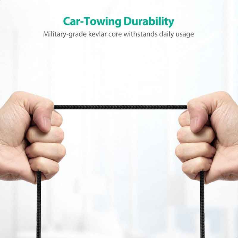 RAVPower USB-A TO TYPE-C 3.3FT/1M CABLE - BLACK