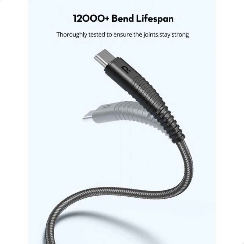 RAVPower USB-A TO TYPE-C 3.3FT/1M CABLE - BLACK