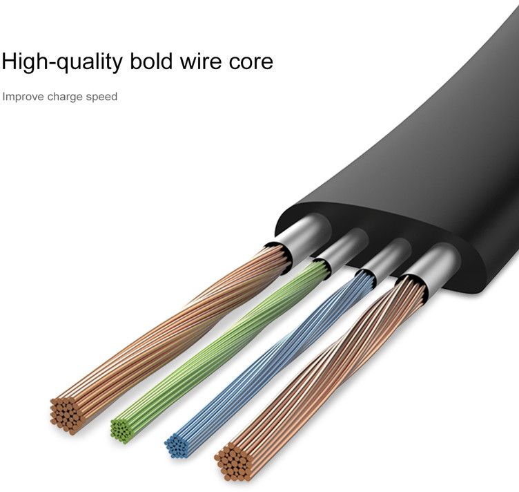 Baseus Nimble Portable Cable For Apple 23CM Black