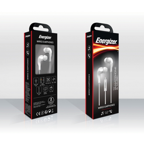 Energizer Earphones White
