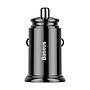 Baseus Circular Plastic A+C 30W PPS Car Charger Black
