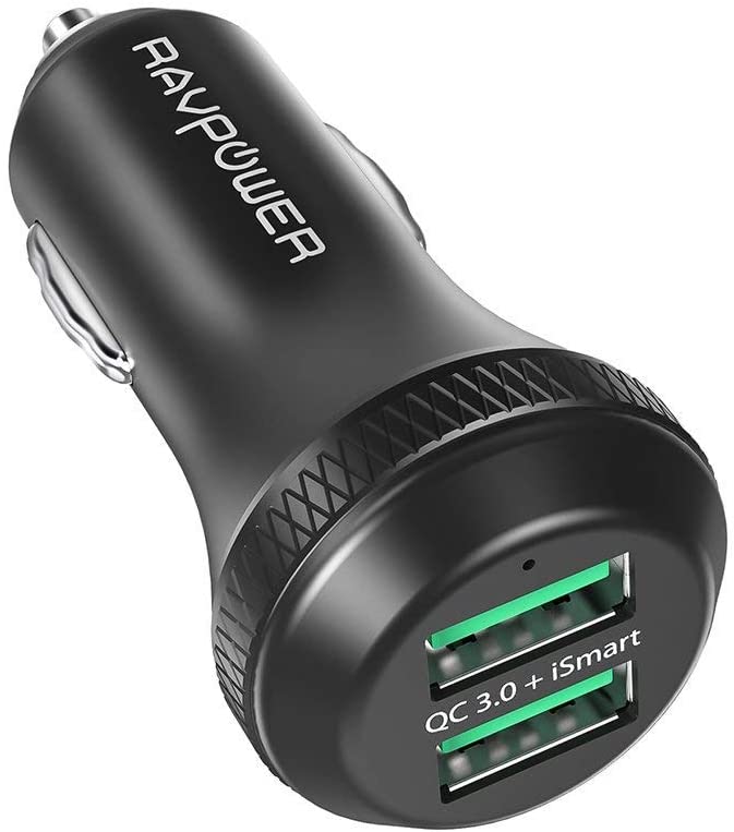 RAVPower TURBO 40W 2-Port Car Charger
