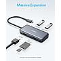 Anker Premuim 5-in-1 USB-C Hub Gray