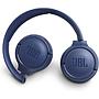 JBL Tune T500BT Powerful Bass Bluetooth Wireless On-Ear Headphones with Mic (Blue)