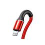 Baseus halo data cable USB For iP 2.4A 1m Red
