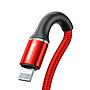 Baseus halo data cable USB For iP 1.5A 2m Red