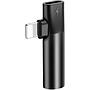 Baseus L43 Lightning (input) for Lightning female connectors + 3.5 mm female connector adapters Black