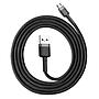 Baseus cafule Cable USB For Micro 2.4A 1M Gray+Black